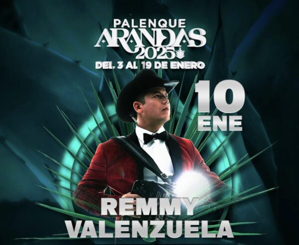 🚨VENTA DE BOLETOS🚨 REMMY VALENZUELA Palenque de Arandas, 10 de enero 2025