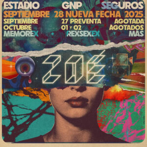 ZOÉ   28 y 27  de Septiembre del 2025   Estadio GNP Seguros 🏟️  CDMX 🇲🇽 México