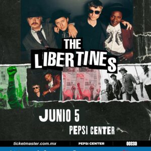 THE LIBERTINES, 05 de Junio del 2025 Pepsi Center, CDMX
