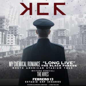 MY CHEMICAL ROMANCE 13 de Febrero de 2026 Estadio GNP Seguros, CDMX