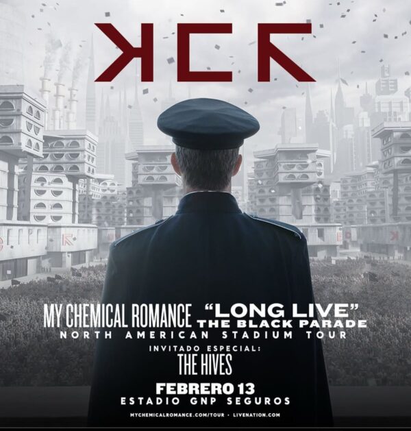 MY CHEMICAL ROMANCE 13 de Febrero de 2026 Estadio GNP Seguros, CDMX