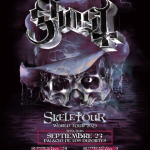 GHOST, 23 de Septiembre del 2025, Palacio de los Deportes, CDMX