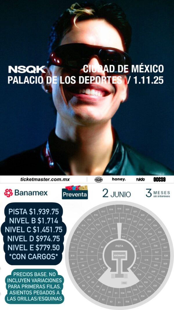 NSQK, 02 de Noviembre del 2025, Palacio de los Deportes, CDMX - Image 2