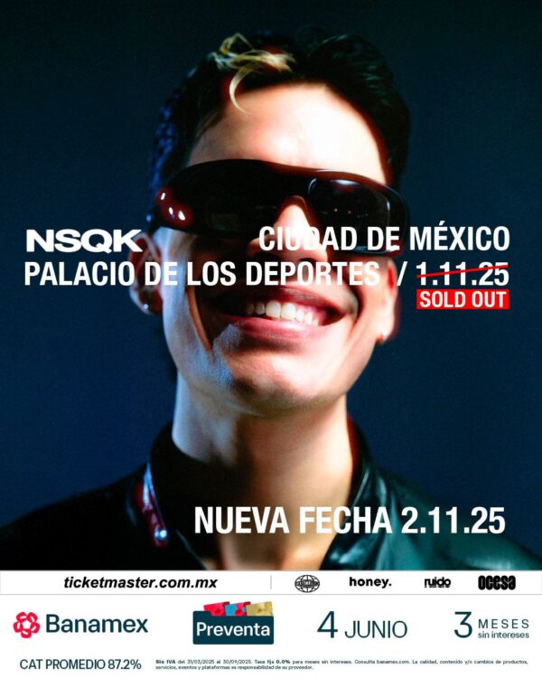 NSQK, 02 de Noviembre del 2025, Palacio de los Deportes, CDMX