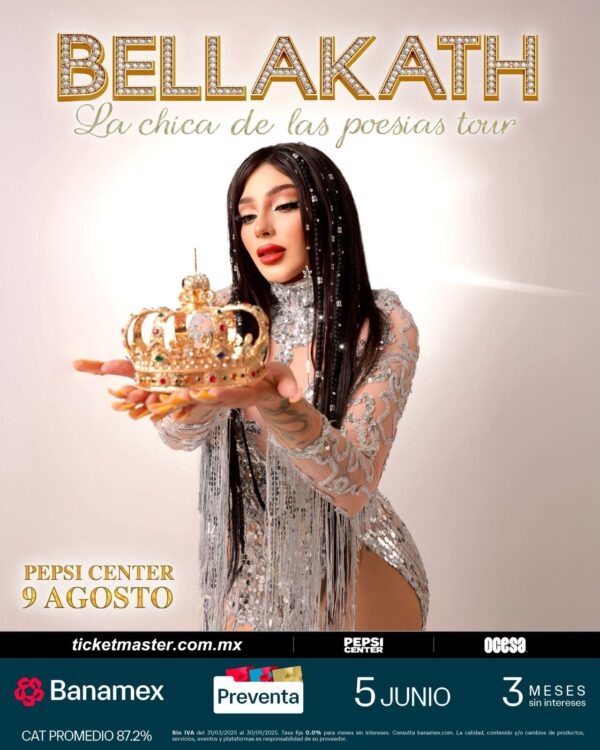BELLAKATH, 09 de Agosto 2025, Pepsi Center CDMX