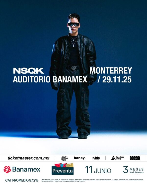 NSQK, 29 de Noviembre 2025, Auditorio Banamex MONTERREY