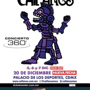 CAIFANES 20 de Diciembre del 2025 Palacio de los Deportes CDMX