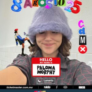 PALOMA MORPHY, 08 de Agosto 2025, Pepsi Center CDMX