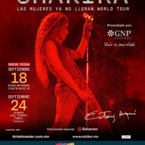 SHAKIRA Estadio GNP CDMX, 18 de Septiembre 2025