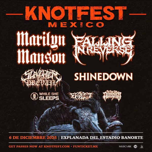KNOTFEST MÉXICO de Diciembre del 2025  Explanada del Estadio Banorte  CDMX