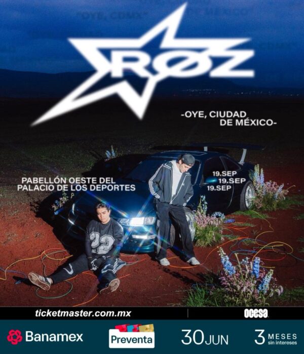 ROZ, 19 de Septiembre 2025, Pabellón Oeste del Palacio de los Deportes CDMX