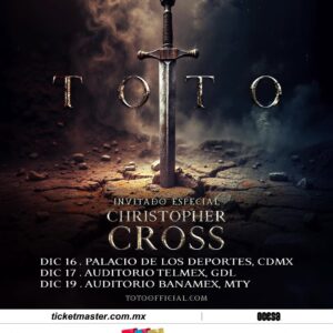 TOTO   Palacio de los Deportes 16 de Diciembre del 2025  Palacio de los Deportes  CDMX  México
