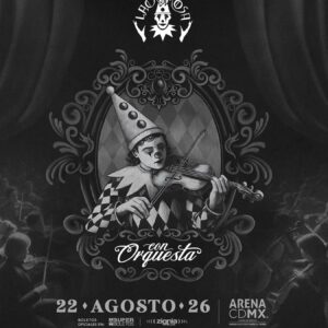 LACRIMOSA: CON ORQUESTA, 22 de Agosto 2025, Arena CDMX