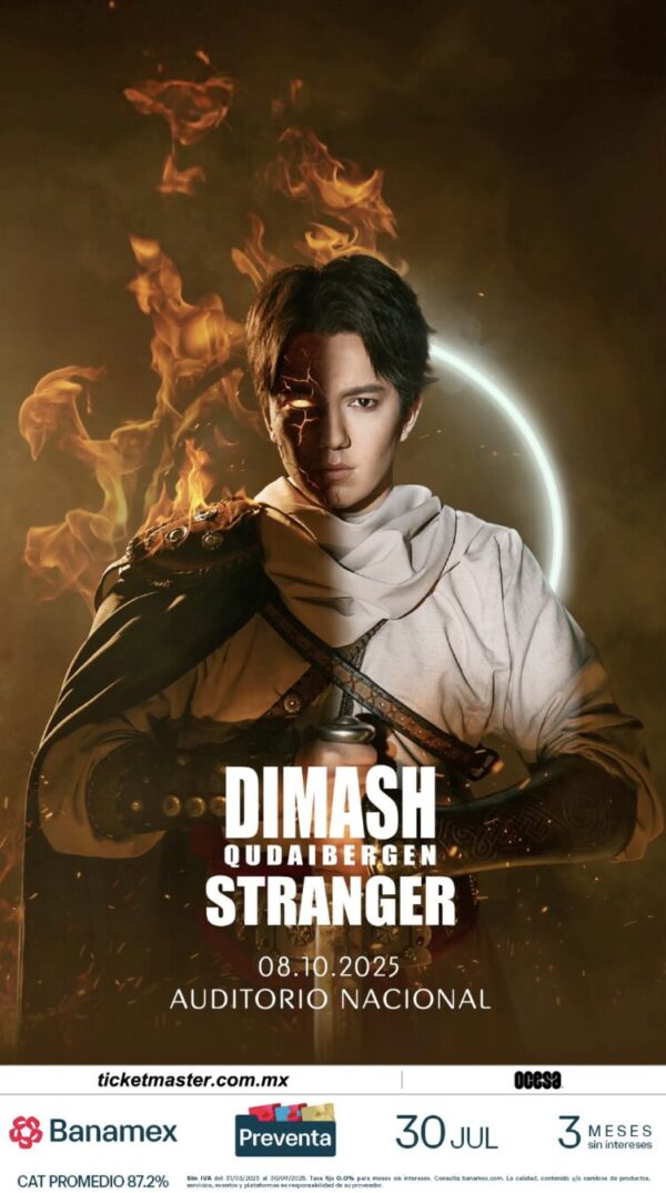 DIMASH QUDAIBERGEN, 08 de Octubre 2025, Auditorio Nacional CDMX