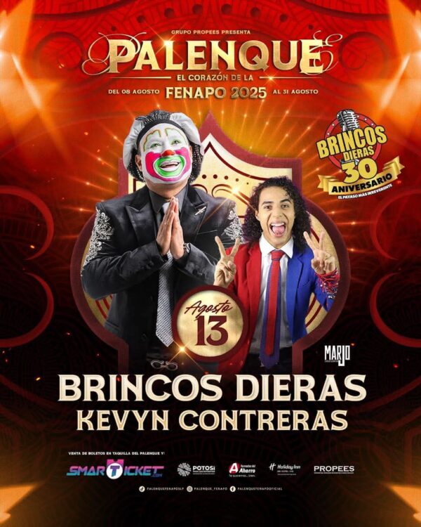 BRINCOS DIERAS - 13 de Agosto