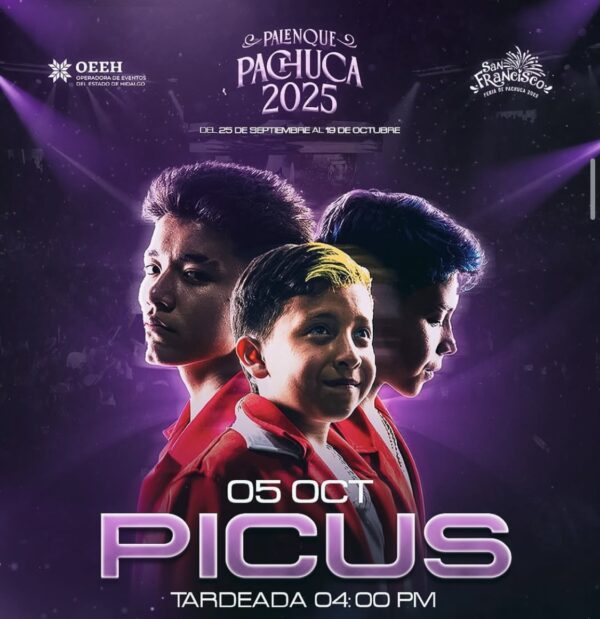 PICUS, 05 de Octubre 2025, Palenque Pachuca HIDALGO
