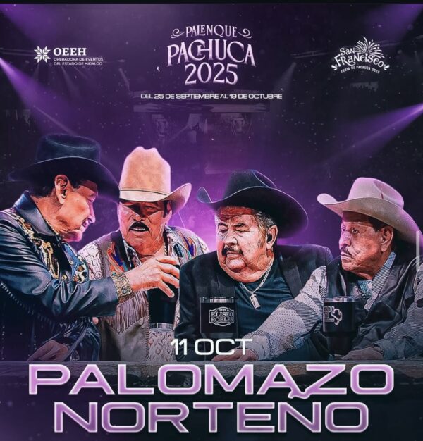 PALOMAZO NORTEÑO, 11 de Octubre 2025, Palenque Pachuca HIDALGO