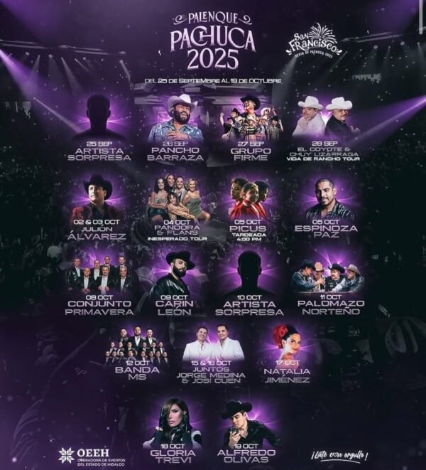 PANCHO BARRAZA, 26 de Septiembre 2025, Palenque Pachuca HIDALGO - Image 2