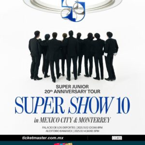 SUPER SHOW VIP, 12 de Octubre 2025, Palacio de los Deportes CDMX