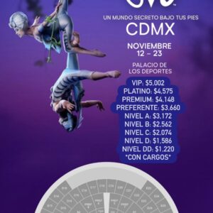 Cirque Du Soleil OVO 12 al 23 de Noviembre  Palacio de los Deportes  CDMX México