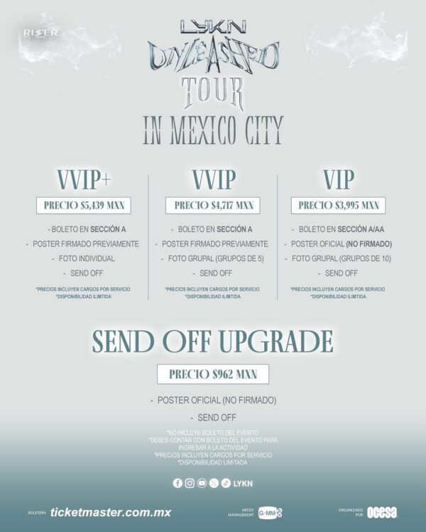 LYKN VIP, 10 de Septiembre 2025, Teatro Metropolitan CDMX - Image 2