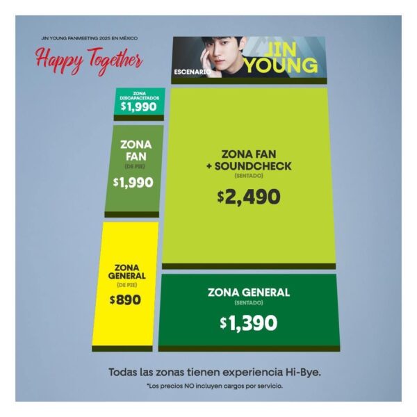 JIN YOUNG FANMEETING 16 de Octubre de 2025 Frontón Bucareli CDMX México
