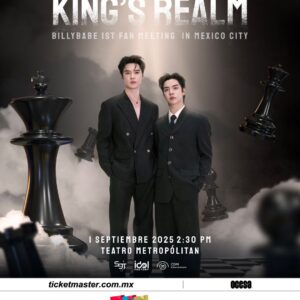 PAQUETES VIP BILLYBABE 1ST FAN MEETING THE KING'S REALM, 01 de Septiembre del 2025, Teatro Metropólitan CDMX