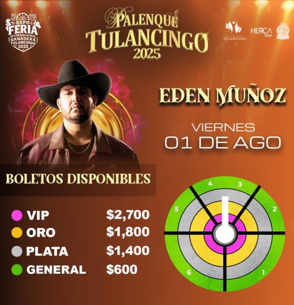 EDEN MUÑOZ, 01 de Agosto 2025, Palenque Tulancingo HIDALGO - Image 2