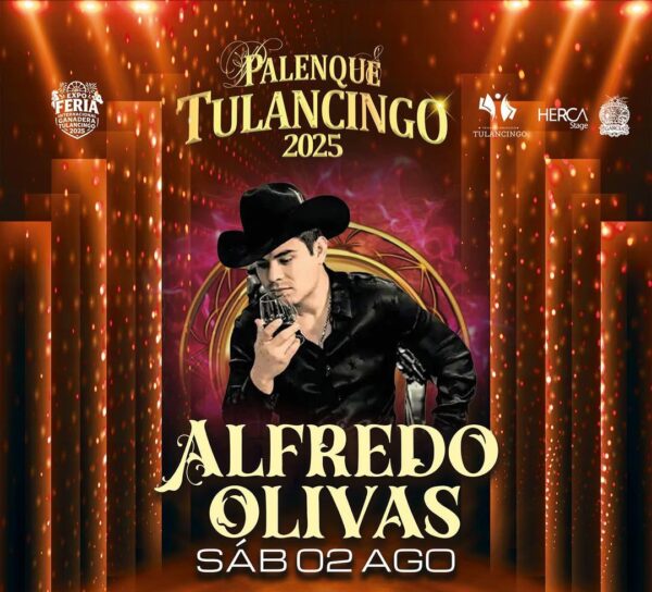 ALFREDO OLIVAS, 02 de Agosto 2025, Palenque Tulancingo HIDALGO