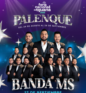 BANDA MS, 27 de Septiembre 2025, Palenque Tijuana, Feria Nacional de Tijuana 2025