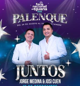 JUNTOS JORGE & JOSI, 11 de Septiembre 2025, Palenque Tijuana, Feria Nacional de Tijuana 2025