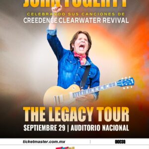 JOHN FOGERTY, 29 de Septiembre 2025, Auditorio Nacional CDMX