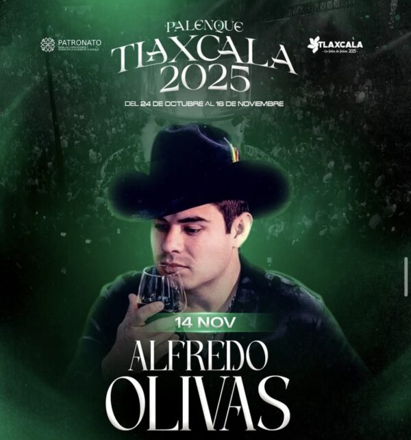 ALFREDO OLIVAS, 14 de Noviembre 2025, Palenque Tlaxcala TLAXCALA