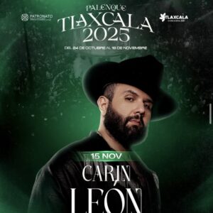 CARIN LEÓN, 16 de Noviembre 2025, Palenque Tlaxcala TLAXCALA