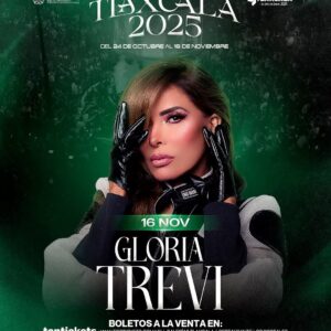 GLORIA TREVI, 16 Noviembre 2025, Palenque de Tlaxcala TALXCALA