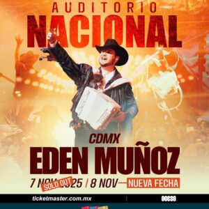 EDEN MUÑOZ, 08 de Noviembre 2025, Auditorio Nacional CDMX