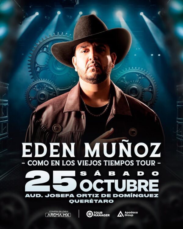 EDEN MUÑOZ, 25 de Octubre 2025, Auditorio Josefa Ortiz de Domínguez QUERETARO