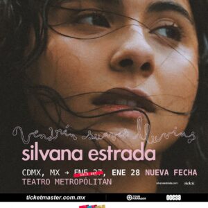 SILVANA ESTRADA  Vendrán suaves lluvias Tour  Miércoles 28 de Enero del 2026  Teatro Metropólitan CDMX México