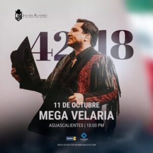 JULION ALVAREZ, 11 de Octubre 2025, Mega Velaria AGUASCALIENTES