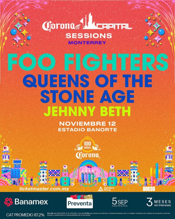 CORONA CAPITAL SESSIONS, 12 de Noviembre del 2025, Estadio Banorte MONTERREY