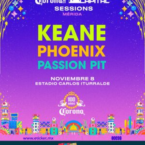 CORONA CAPITAL SESSIONS, 08 de Noviembre del 2025, Estadio Carlos Iturrbide MERIDA