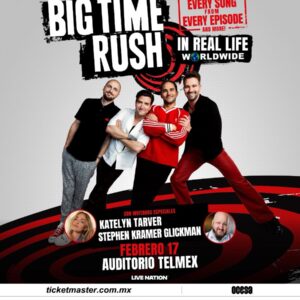 BIG TIME RUSH, 17 de Febrero del 2025, Auditorio Telmex GUADALAJARA