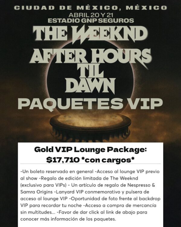 VIP THE WEEKEND AFTER HOURS TIL DWAN with ANITTA, 20 de Abril del 2025, Estadio GNP CDMX - Image 3