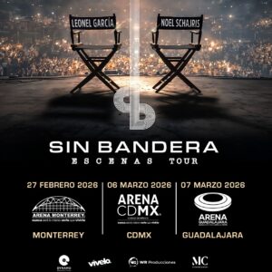SIN BANDERA ESCENAS TOUR, 06 de Marzo del 2025, Arena CDMX Ciudad de Mexico