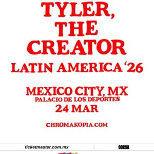 PAQUETES VIP TYLER THE CREATOR, 24 de Marzo del 2026, Palacio de los Deportes CDMX