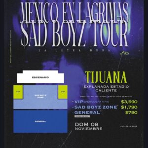 Junior H en Tijuana 9 nov 2025 Explanada Estadio Caliente compra boletos oficiales.
