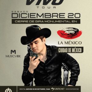 ALFREDO OLIVAS  V1VO TOUR  Sábado 20 de Diciembre del 2025  Plaza de Toros Monumental La México  CDMX