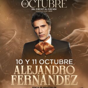 ALEJANDRO FERNANDEZ, 10 de Octubre 2025, Palenque Fiestas de Octubre GUADALAJARA