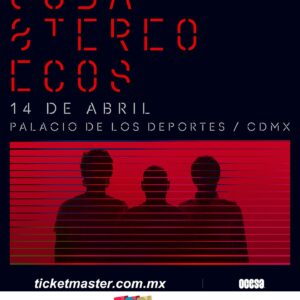 SODA STEREO  14 de Abril del 2026 Palacio de los Deportes  CDMX