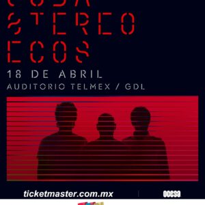 SODA STEREO  18 ABRIL AUDITORIO TELMEX GDL